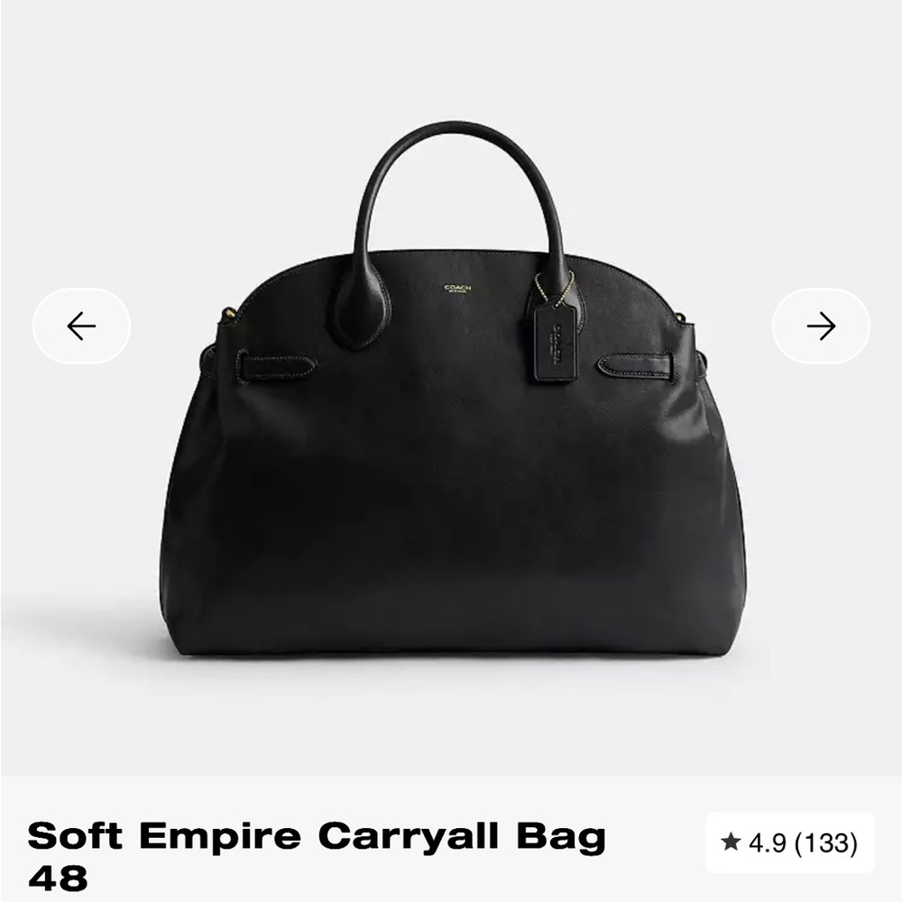 Coach Soft Empire Carryall Bag 48